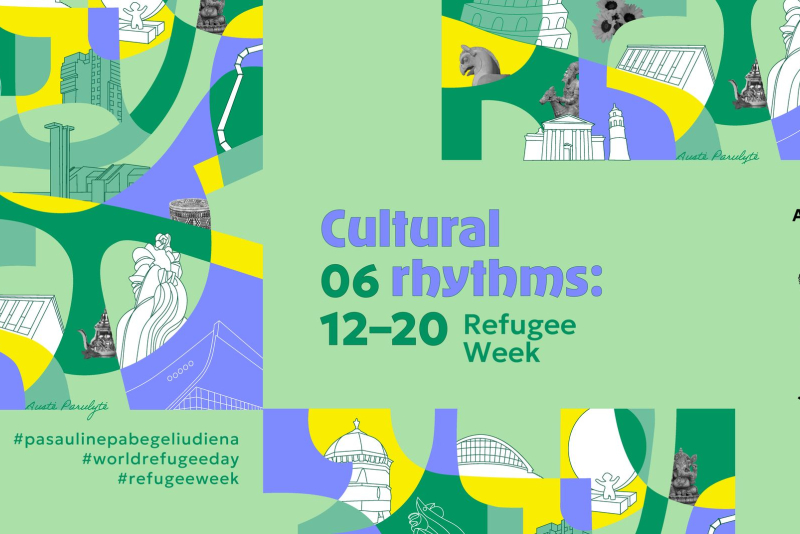 Pasitinkant tarptautinę pabėgėlių dieną, Caritas jungiasi į festivalį „Kultūrų ritmu“